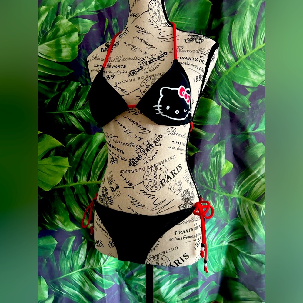 Vintage Hello Kitty Bikini Set